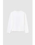 Mayoral longsleeve din bumbac pentru copii culoarea bej - Pled.ro