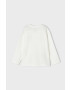 Mayoral longsleeve din bumbac pentru copii culoarea bej cu imprimeu - Pled.ro