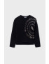 Mayoral longsleeve din bumbac pentru copii culoarea negru - Pled.ro