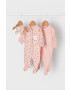 Mayoral Newborn pijamale cu banda de ochi culoarea roz - Pled.ro