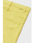 Mayoral pantaloni bebe culoarea galben neted - Pled.ro