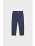 Mayoral pantaloni bebe culoarea albastru marin neted - Pled.ro