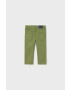 Mayoral pantaloni bebe culoarea verde neted - Pled.ro