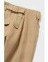 Mayoral pantaloni bebe culoarea gri neted - Pled.ro