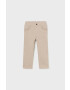 Mayoral pantaloni bebe culoarea bej neted - Pled.ro