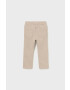 Mayoral pantaloni bebe culoarea bej neted - Pled.ro