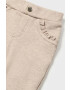 Mayoral pantaloni bebe culoarea bej neted - Pled.ro