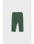 Mayoral pantaloni bebe culoarea verde neted - Pled.ro