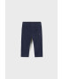 Mayoral pantaloni bebe culoarea albastru marin neted - Pled.ro