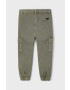 Mayoral pantaloni copii culoarea verde neted - Pled.ro