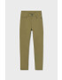 Mayoral pantaloni copii culoarea verde neted - Pled.ro