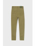 Mayoral pantaloni copii culoarea verde neted - Pled.ro