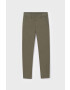 Mayoral pantaloni copii culoarea verde neted - Pled.ro