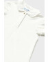 Mayoral tricou bebe culoarea alb cu guler - Pled.ro