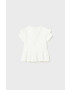 Mayoral tricou bebe culoarea alb - Pled.ro