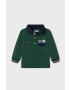 Mayoral Tricou polo copii culoarea verde material neted - Pled.ro