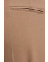 Medicine pantaloni femei culoarea bej lat medium waist - Pled.ro