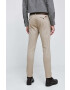 Medicine pantaloni barbati culoarea bej cu fason chinos - Pled.ro