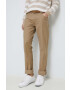 Medicine pantaloni barbati culoarea bej drept - Pled.ro