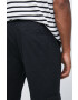 Medicine pantaloni de bumbac barbati culoarea negru - Pled.ro