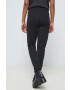 Medicine pantaloni de trening femei culoarea negru neted - Pled.ro