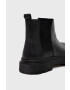 Medicine pantofi de piele barbati culoarea negru - Pled.ro