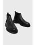 Medicine pantofi de piele barbati culoarea negru - Pled.ro