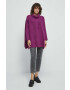 Medicine poncho culoarea violet light - Pled.ro