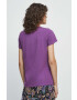 Medicine tricou femei culoarea violet - Pled.ro