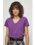 Medicine tricou femei culoarea violet - Pled.ro