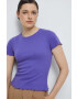 Medicine tricou femei culoarea violet - Pled.ro