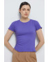 Medicine tricou femei culoarea violet - Pled.ro