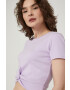 Medicine tricou femei culoarea violet - Pled.ro