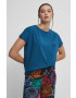 Medicine tricou din bumbac culoarea turcoaz - Pled.ro