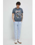 Medicine tricou din bumbac culoarea gri - Pled.ro