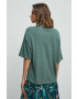 Medicine tricou din bumbac culoarea verde - Pled.ro