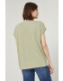 Medicine tricou din bumbac culoarea verde - Pled.ro