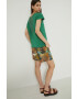 Medicine tricou din bumbac culoarea verde - Pled.ro