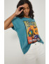 Medicine tricou din bumbac culoarea roz - Pled.ro