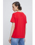 Medicine tricou din bumbac culoarea rosu - Pled.ro