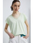 Medicine tricou din bumbac culoarea verde - Pled.ro