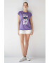 Medicine tricou din bumbac culoarea violet - Pled.ro