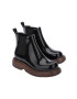 Melissa bocanci Step Boot Ad femei culoarea negru cu platforma - Pled.ro