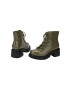 Melissa botine Cosmo Boot Ad femei culoarea verde cu toc drept - Pled.ro