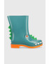 Melissa cizme copii Rain Boot + Fabula Inf culoarea turcoaz - Pled.ro