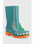 Melissa cizme copii Rain Boot + Fabula Inf culoarea turcoaz - Pled.ro