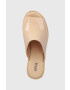 Melissa papuci MULE AD femei culoarea bej cu toc drept M.32233.AL350 - Pled.ro