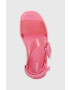 Melissa sandale KICK OFF SANDAL AD femei culoarea roz cu platforma M.32823.AJ294 - Pled.ro