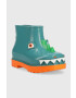 Melissa vesta copii Rain Boot + Fabula Bb culoarea turcoaz - Pled.ro