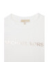 Michael Kors longsleeve copii culoarea alb - Pled.ro